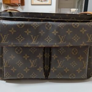 Authentic Louis Vuitton Monogram Viva Cite GM